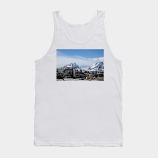 Gentoo penguins on Petermann Island Tank Top